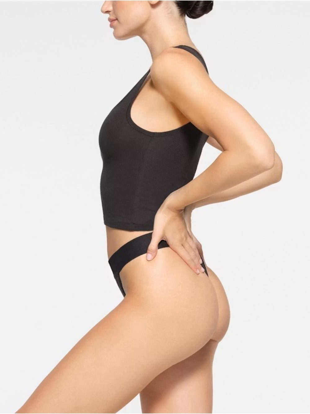 Skims Cotton Rib Tank - Picture 2 of 8